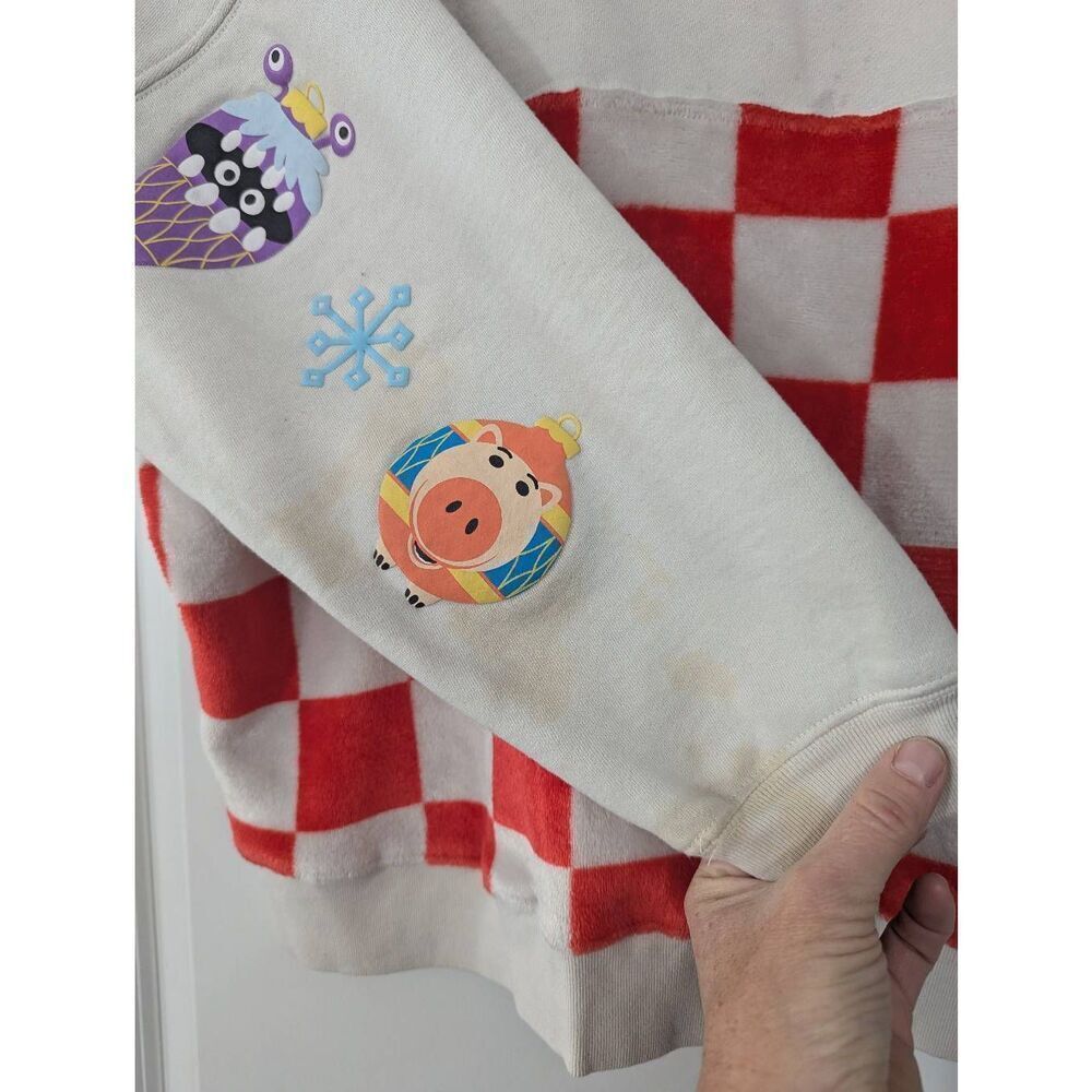 Disney Pixar Monsters, Inc., Toy Story Christmas Holiday Spirit Jersey Medium - Picture 5 of 6